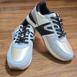 Tretorn Loyola Sneaker - Black, Gray, Gold